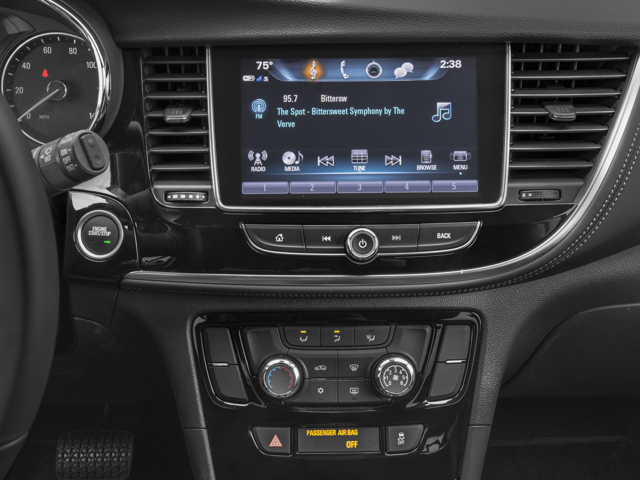 dashboard of buick encore