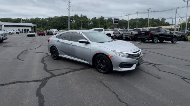 Used 2018 Honda Civic LX with VIN 19XFC2F51JE019617 for sale in Wallingford, CT