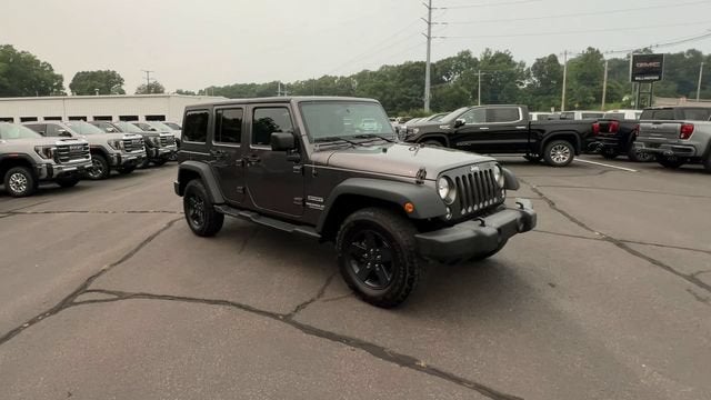 Used 2016 Jeep Wrangler Unlimited Sport S with VIN 1C4BJWDG3GL279226 for sale in Wallingford, CT