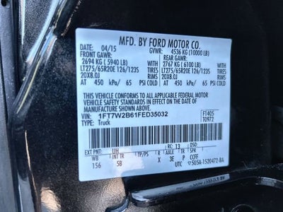 2015 Ford F-250 LARIAT