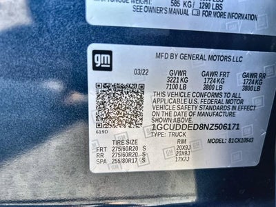 2022 Chevrolet Silverado 1500 LT