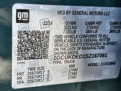 2025 Chevrolet Silverado 1500 LT