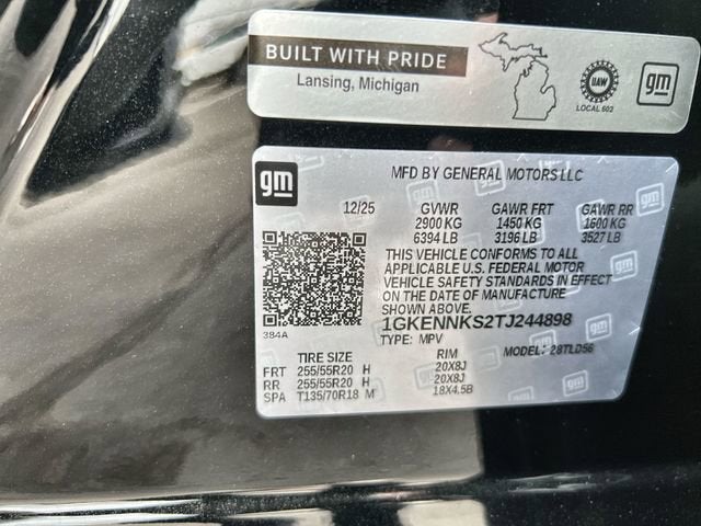 2026 GMC Acadia Elevation