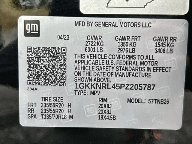 2023 GMC Acadia SLE