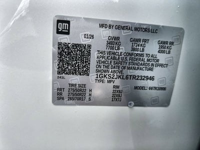 2026 GMC Yukon XL Denali