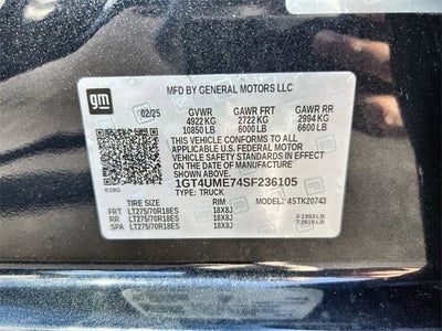 2025 GMC Sierra 2500 HD SLE