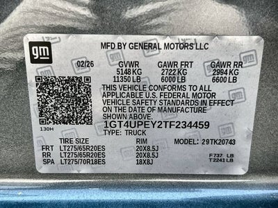 2026 GMC Sierra 2500 HD AT4