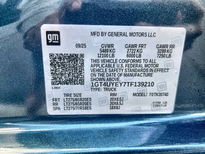 2026 GMC Sierra 3500 HD Denali Ultimate