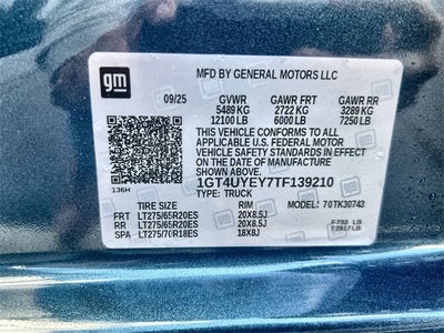 2026 GMC Sierra 3500 HD Denali Ultimate