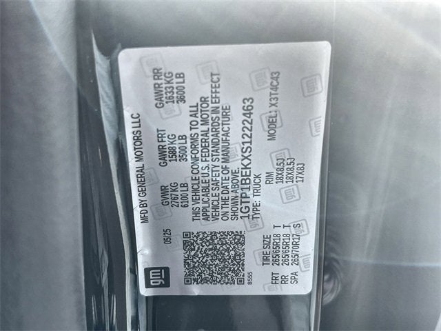 2025 GMC Canyon Elevation