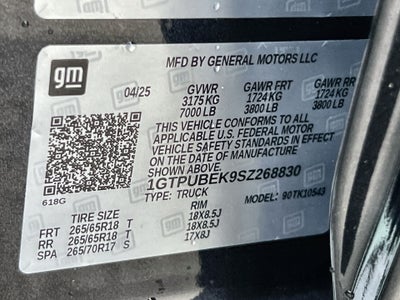 2025 GMC Sierra 1500 SLE