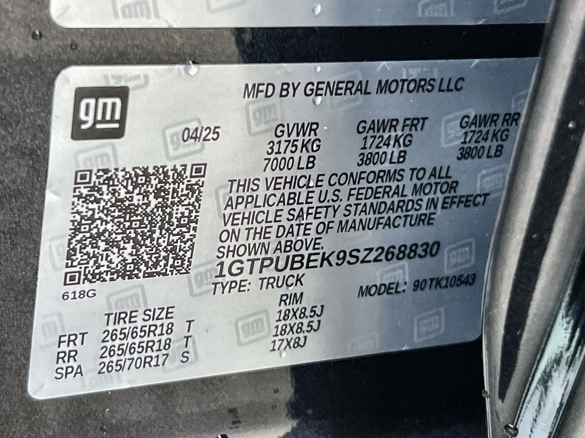 2025 GMC Sierra 1500 SLE