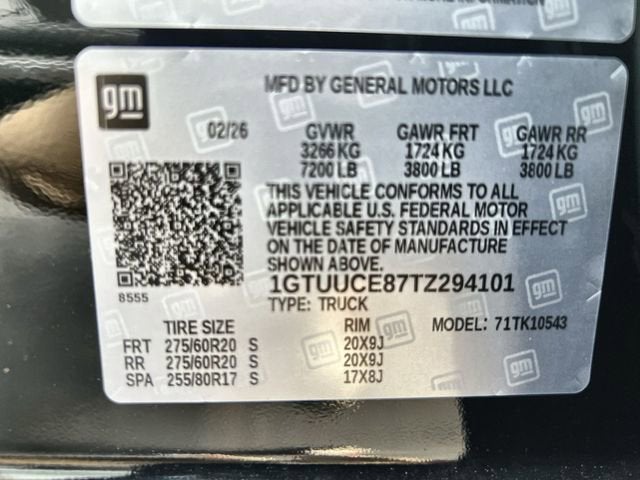 2026 GMC Sierra 1500 Elevation