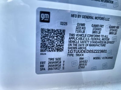 2025 GMC Sierra 1500 SLT