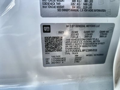 2023 GMC Sierra 1500 AT4