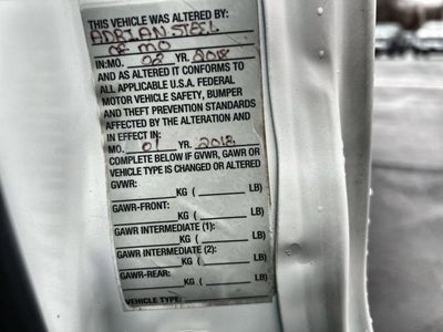 2018 GMC Savana Cargo 2500 Base