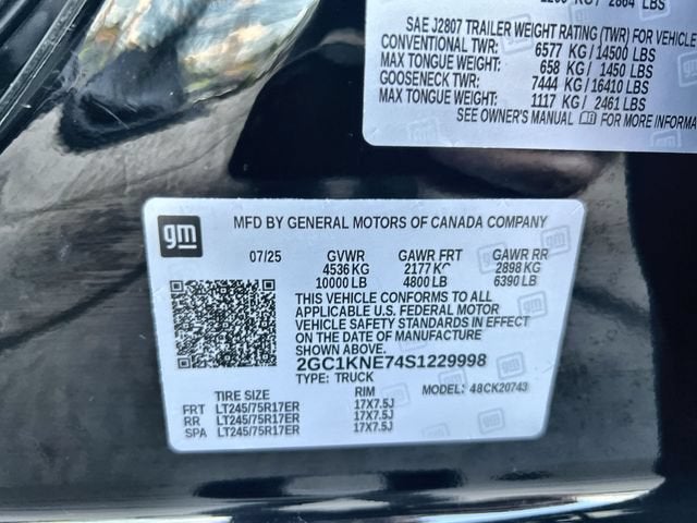 2025 Chevrolet Silverado 2500 HD LT