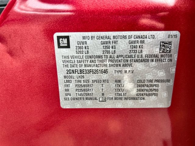 2015 Chevrolet Equinox LT