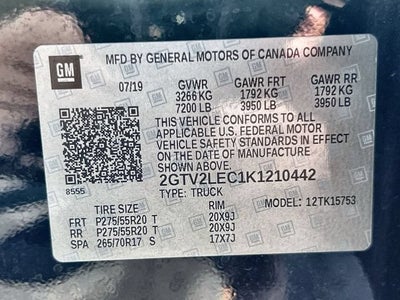2019 GMC Sierra 1500 Limited Base