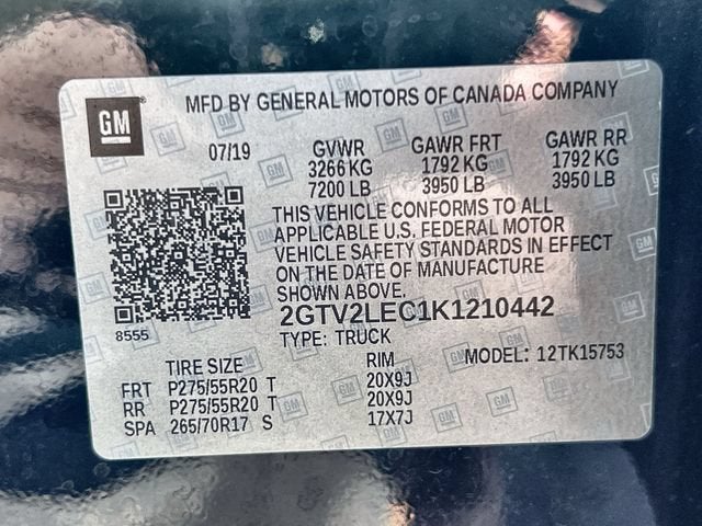 2019 GMC Sierra 1500 Limited Base