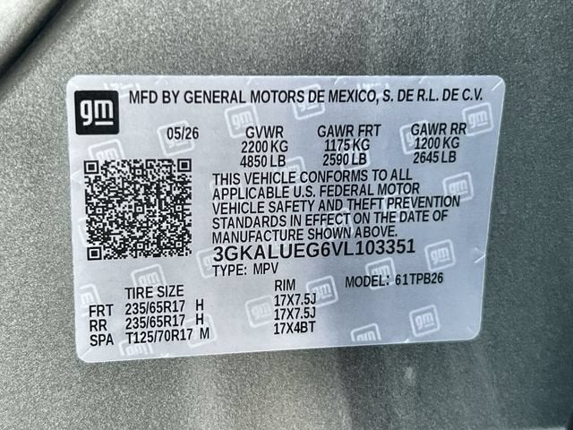 2027 GMC Terrain Elevation