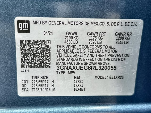2024 Chevrolet Equinox LT