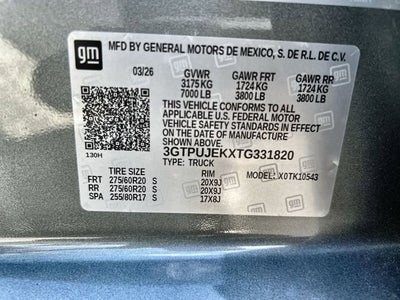 2026 GMC Sierra 1500 Elevation