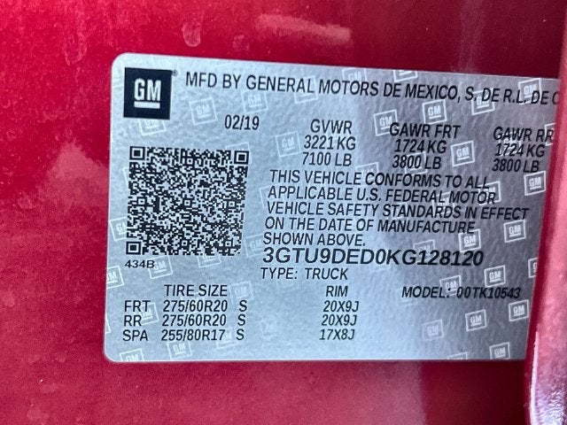 2019 GMC Sierra 1500 SLT