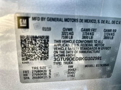2019 GMC Sierra 1500 SLT