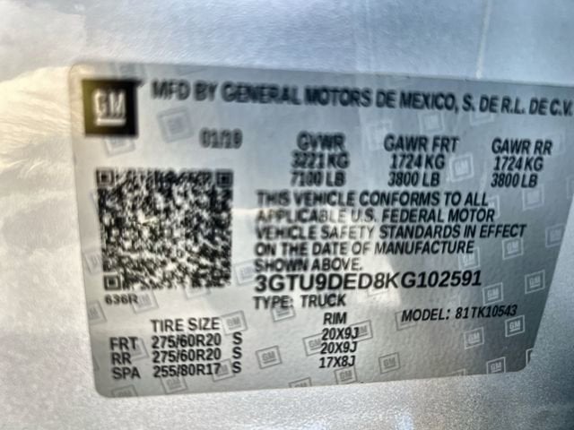2019 GMC Sierra 1500 SLT
