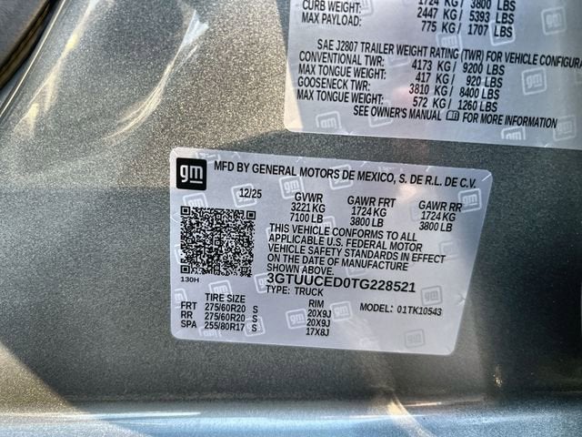 2026 GMC Sierra 1500 Elevation