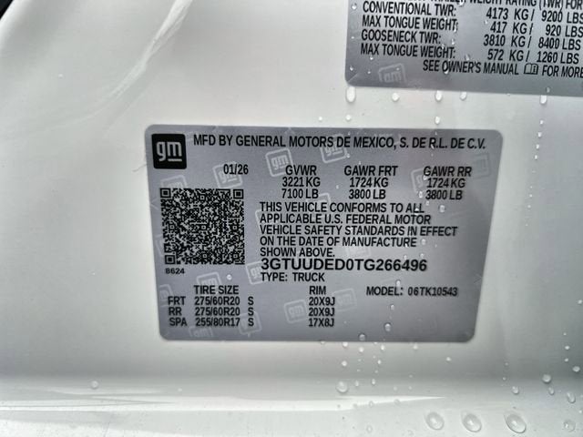 2026 GMC Sierra 1500 SLT