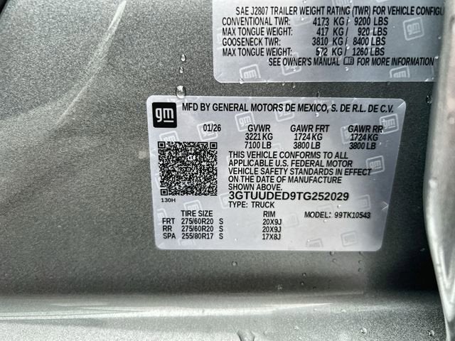 2026 GMC Sierra 1500 SLT