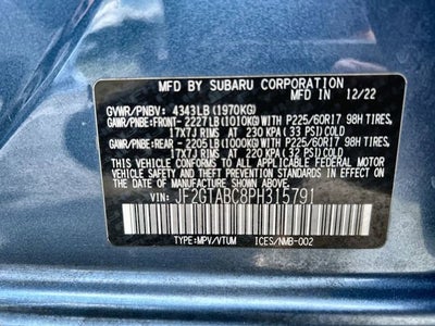 2023 Subaru Crosstrek Base