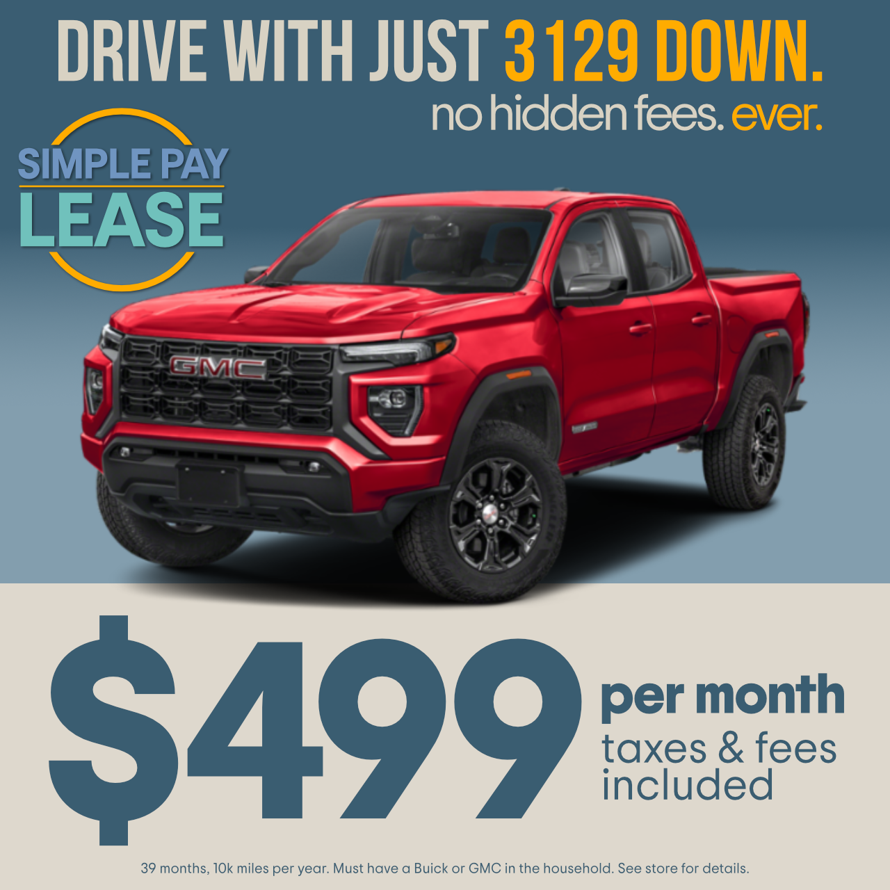 April Payment Special - Canyon