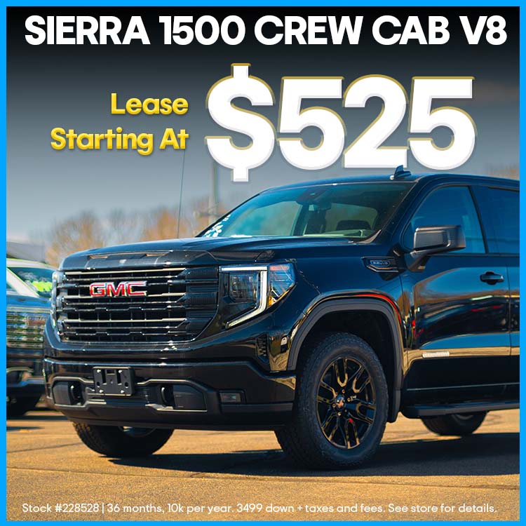 April Payment Special - Sierra Crew Cab V8