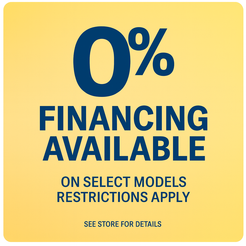 0% Financing Available