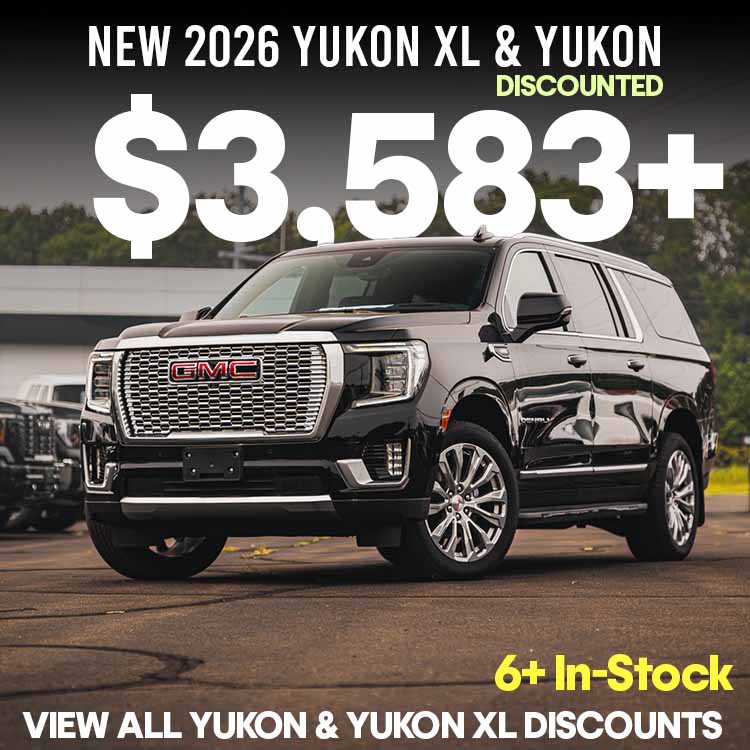 Lowest priced 2026 Yukon in connecticut, period.