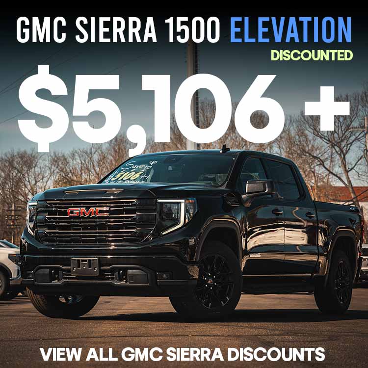 View the biggest discounts on Sierra 2026 models